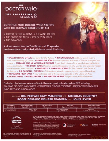 Doctor Who: The Collection Season 8 [8xBlu-Ray]
