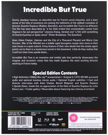 Incredible But True (Niewiarygodne, ale prawdziwe) [Blu-Ray]