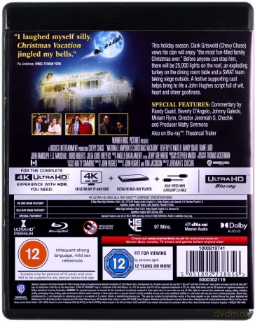 National Lampoon's Christmas Vacation (W krzywym zwierciadle: Witaj, Święty Mikołaju) [Blu-Ray 4K]+[Blu-Ray]