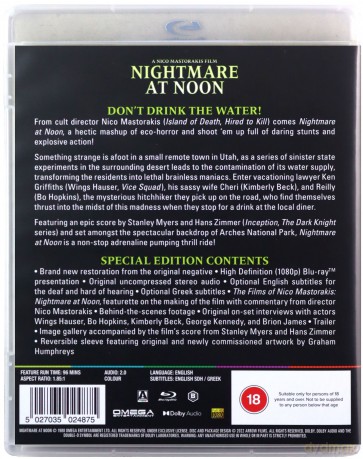 Nightmare At Noon (Koszmar w południe) [Blu-Ray]