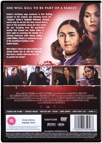Orphan: First Kill (Sierota. Narodziny zła) [DVD]