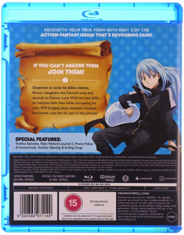 That Time I Got Reincarnated As A Slime: Season 2: Part 2 [2xBlu-Ray]