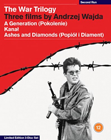 The War Trilogy - Three Films By Andrzej Wajda (Limited) (Pokolenie | Kanał | Popiół i diament) [3xBlu-Ray]