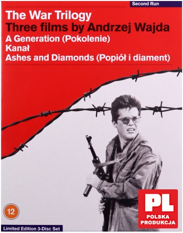 The War Trilogy - Three Films By Andrzej Wajda (Limited) (Pokolenie | Kanał | Popiół i diament) [3xBlu-Ray]