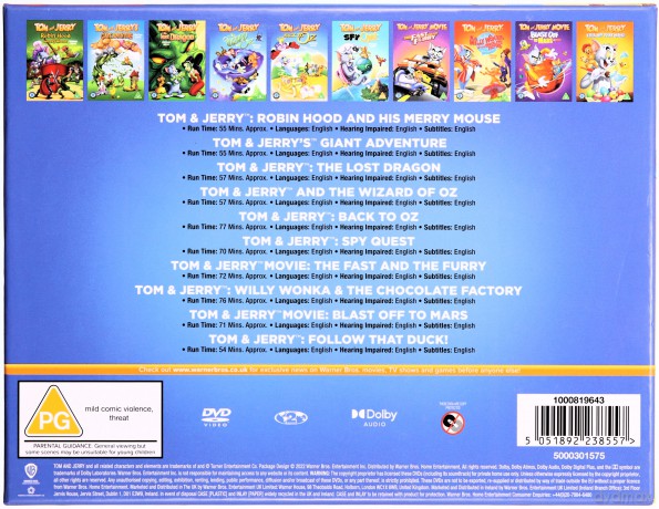 Tom and Jerry: Bumper Collection [10DVD]