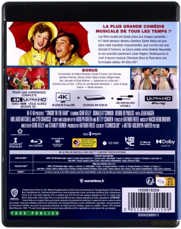 Casablanca / Citizen Kane / Singin' in the Rain / Czarnosięznik z Krainy Oz (Obywatel Kane / Deszczowa piosenka / Czarnoksiężnik z Oz) [BOX] [4xBlu-Ray 4K]+[4xBlu-Ray]