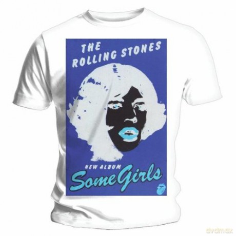 Rolling Stones: Black And Blue, White (XL) [T-SHIRT]