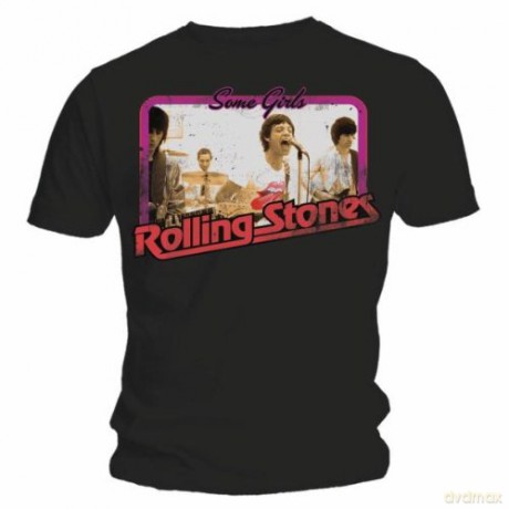 Rolling Stones: Retro Photo, Black (S) [T-SHIRT]