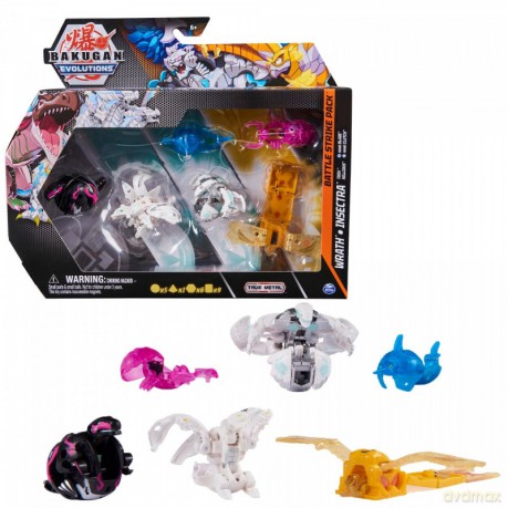 Figurki Bakugan Zestaw startowy 8 S4 [FIGURKA]