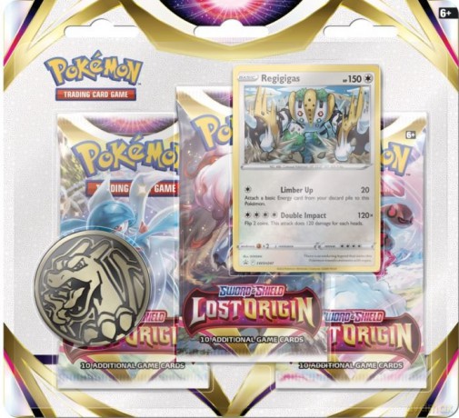 Lost Origin 3-Pack Blister Regigigas [KARTY]