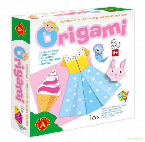 Moje pierwsze origami-sukienka