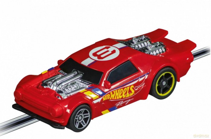 Samochód Hot Wheels Night Shifter Czerwony