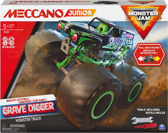 Zestaw konstrukcyjny Meccano Grave Digger
