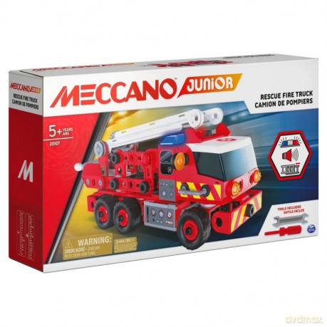Zestaw konstrukcyjny Meccano Wóz Strażacki