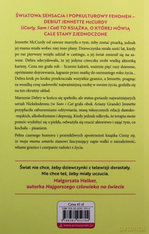 Cieszę się, że moja mama umarła - Jennette McCurdy [KSIĄŻKA]