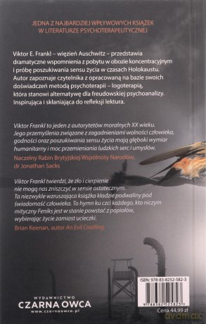Człowiek w poszukiwaniu sensu - Viktor E. Frankl [KSIĄŻKA]