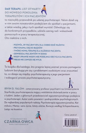 Dar terapii - Irvin D. Yalom [KSIĄŻKA]