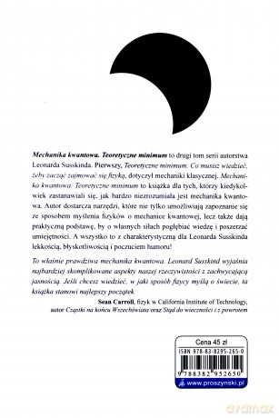 Mechanika kwantowa - Leonard Susskind, Art Friedman [KSIĄŻKA]