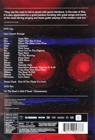 Chris Rea: The Farewell Tour. The Road to Hell & Back [2DVD]