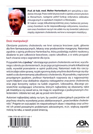 Mity o cholesterolu - Walter Hartenbach [KSIĄŻKA]