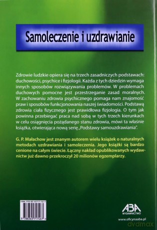 Samoleczenie i uzdrawianie - Giennadij P. Małachow [KSIĄŻKA]