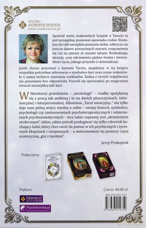 Tarot intuicyjny arkana wielkie - Barbara Antonowicz-Wlazińska [KSIĄŻKA]