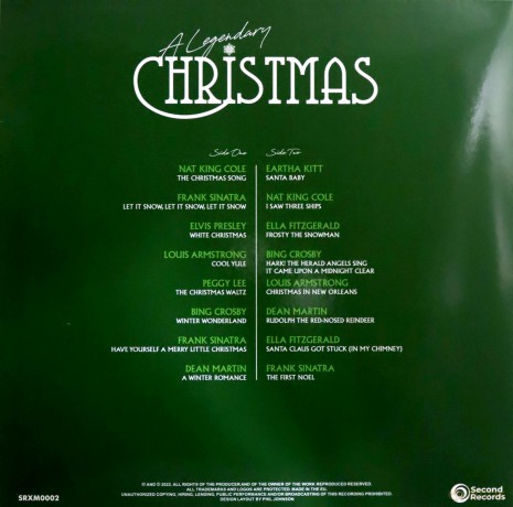 A Legendary Christmas - Volume Two - The Green Collection [Winyl]