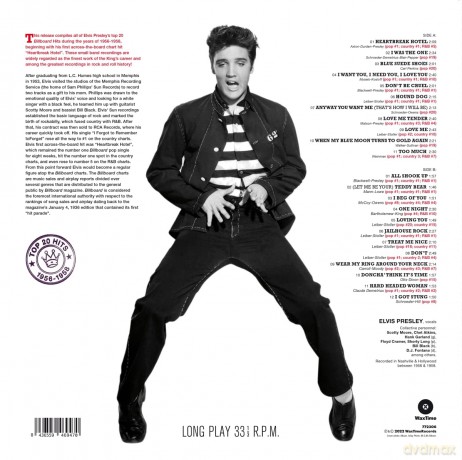 Elvis Presley: Classic Billboard Hits - Top 20 Hits 1956-1958 (Limited) [Winyl]