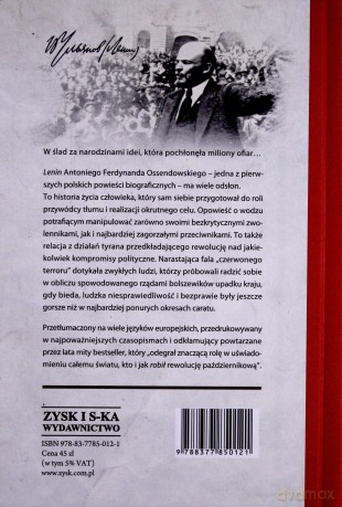 Lenin - Antoni Ferdynand Ossendowski [KSIĄŻKA]