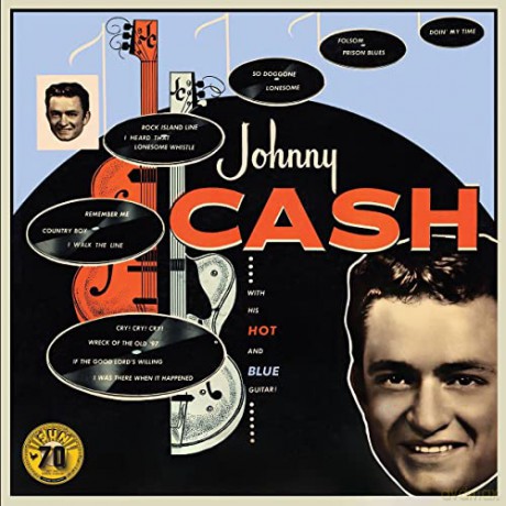 Johnny Cash: With His Hot And Blue Guitar (Sun Records 70th / Remastered 2022) [Winyl]