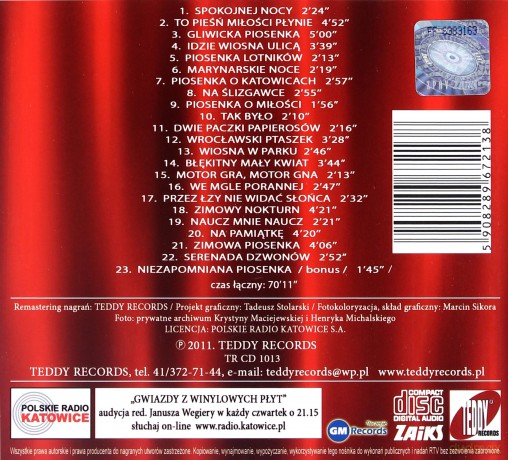 Janusz Gniatkowski: Niech Pieśń Miłości Płynie (digipack)  [CD]