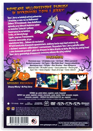 Tom i Jerry: Cukierek albo psikus [DVD]