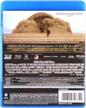 Dune: Part One (Diuna) [Blu-Ray 3D]+[Blu-Ray]