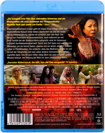 Everything Everywhere All at Once (Wszystko wszędzie naraz) [Blu-Ray]