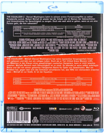 The Equalizer 1-2 (Bez litości 1-2) [Blu-Ray]
