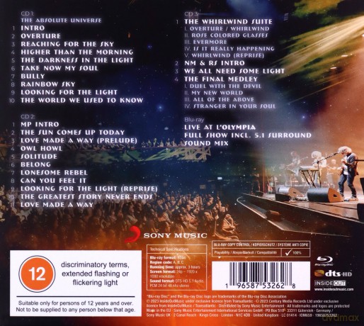 Transatlantic: The Final Flight: Live At L'Olympia [4CD]