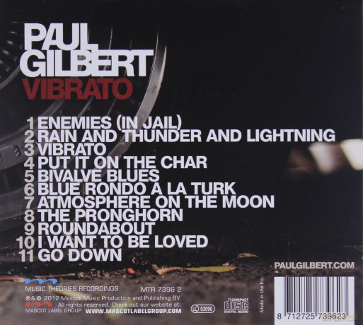 Paul Gilbert: Vibrato (digipack) [CD]
