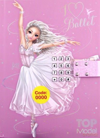 Pamiętnik na kod Top Model Balet 12124A