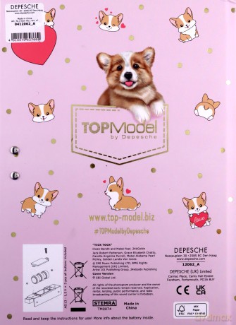 Pamiętnik na kod Top Model Corgi 12062A