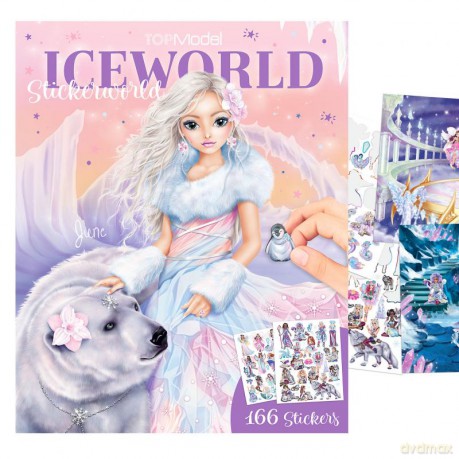 Zestaw z naklejkami Top Model Iceworld 12061A