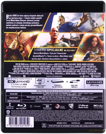 Black Adam [Blu-Ray 4K]+[Blu-Ray]