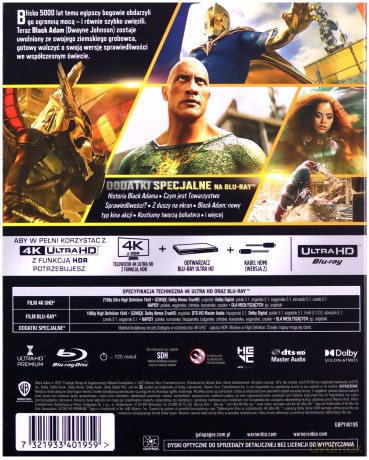 Black Adam [Blu-Ray 4K]+[Blu-Ray]