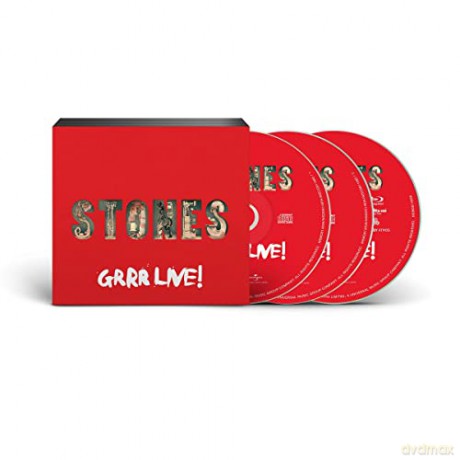 The Rolling Stones: Grrr Live! [Blu-Ray]+[2CD]