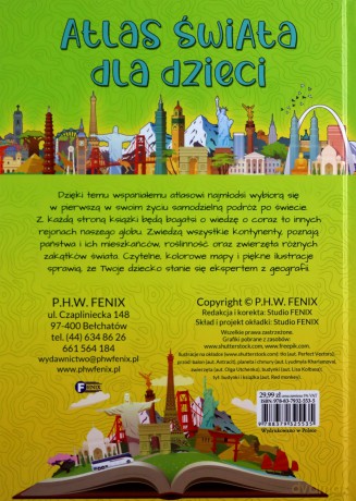 Atlas świata dla dzieci [KSIĄŻKA]