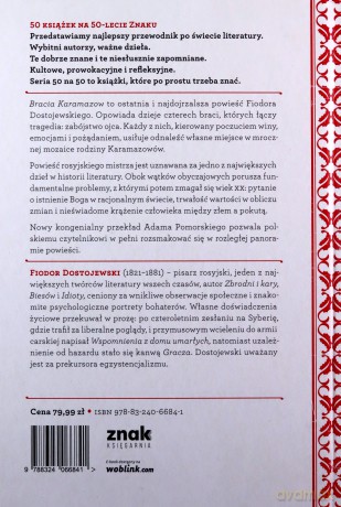 Bracia Karamazow - Fiodor Dostojewski [KSIĄŻKA]