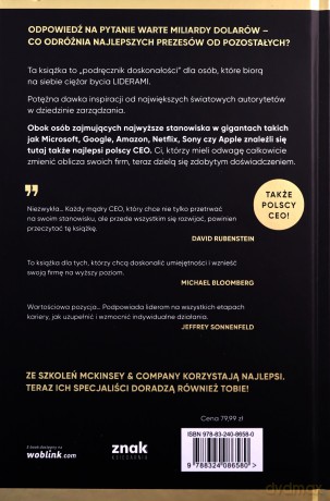 CEO doskonały. Sześć sposobów myślenia, które wyróżniają najlepszych liderów - Carolyn Czegledy-Dewar, Scott Keller, Vikram Malhotra [KSIĄŻKA]