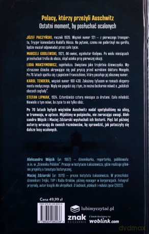 Dobranoc, Auschwitz - Maciej Zdziarski, Aleksandra Wójcik [KSIĄŻKA]