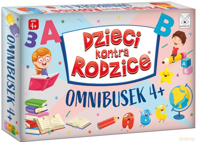 Dzieci kontra rodzice Omnibusek 4+ [GRA]