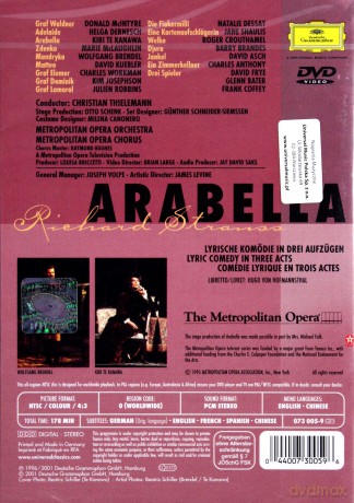 Christian Thielemann,Philh.Orch.: Strauss: Arabella [DVD]