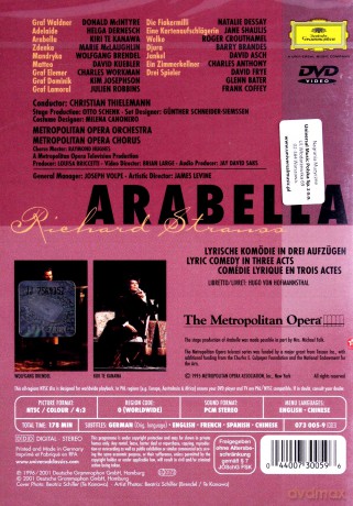Christian Thielemann,Philh.Orch.: Strauss: Arabella [DVD]